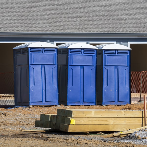 how do you dispose of waste after the portable restrooms have been emptied in Olivette MO